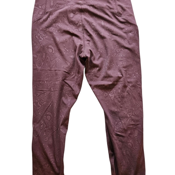 Reebok Womams Spirit High Rise Athletic Leggings With Pockets EUC Sz XL - Picture 4 of 7